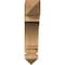 Ekena Millwork Imperial Arts & Crafts Smooth Bracket, Western Red Cedar, 3 1/2"W x 16"D x 16"H BKT04X16X16IMP03SWR - alternate 3
